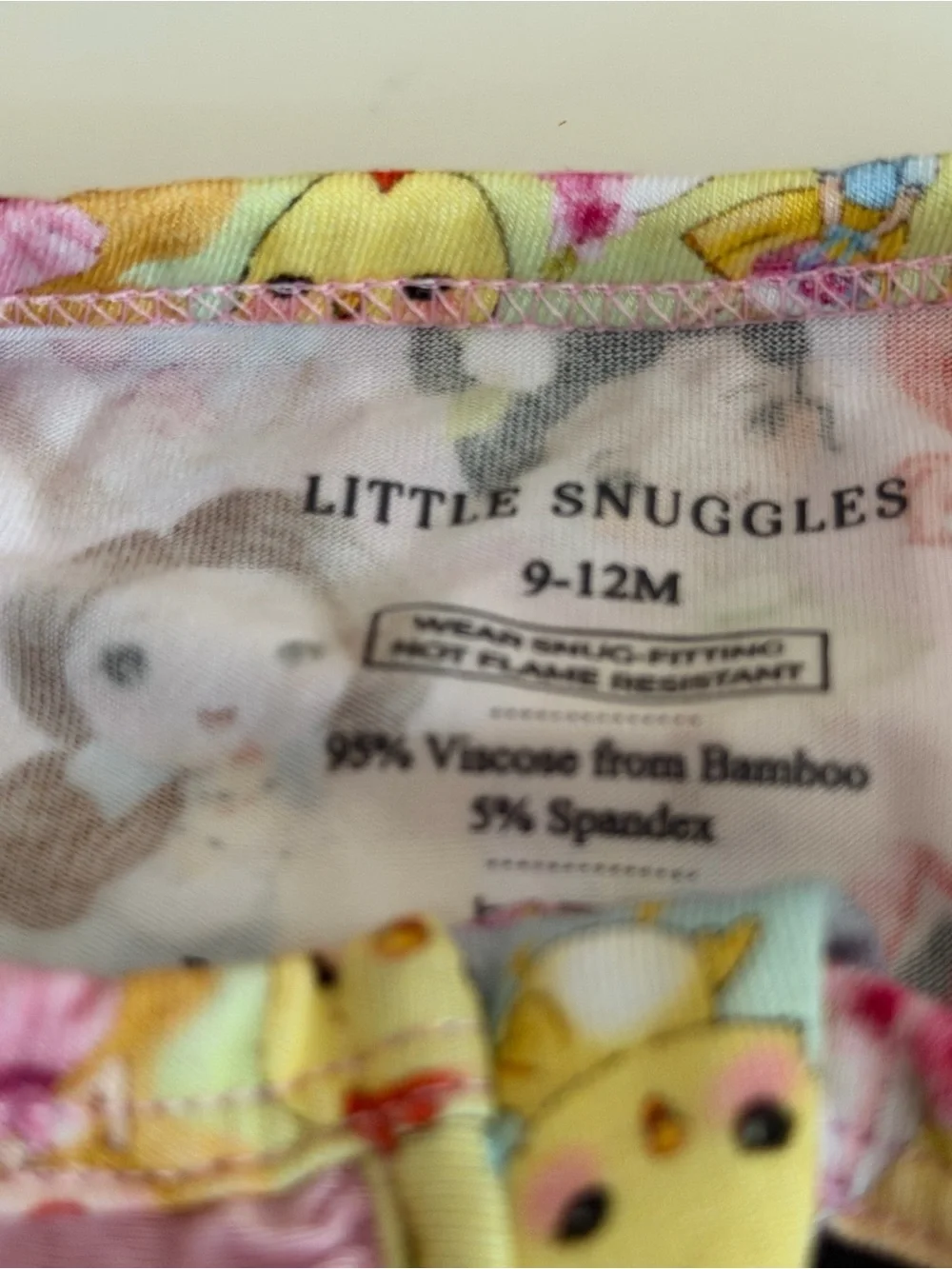 Little Snuggles Bamboo Sleeper - Disney Princess print size 9-12 months